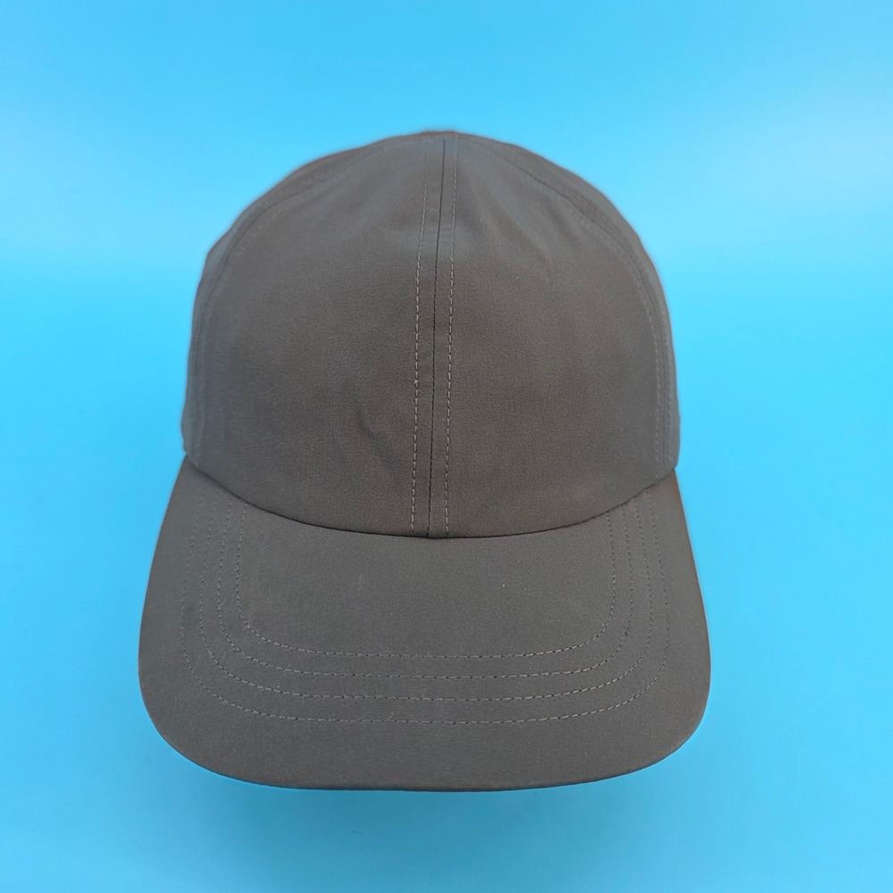 DSG Mens Gray Performance Perforated Baseball Cap Adjustable Hat OSFM